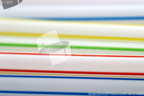 Image of Drinking Straw Abstract