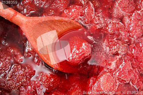 Image of  home made strawberry jam