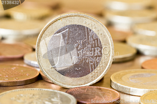 Image of one euro coin