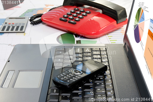 Image of business desk