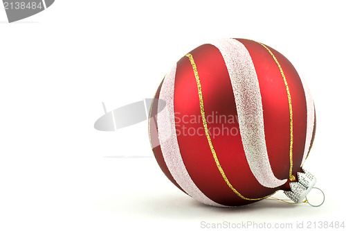 Image of  christmas ball with ornament