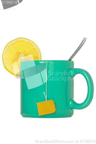 Image of Teacup with a lemon slice