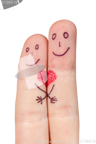 Image of Fingers in love