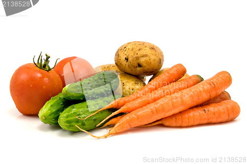 Image of pile of vegetables