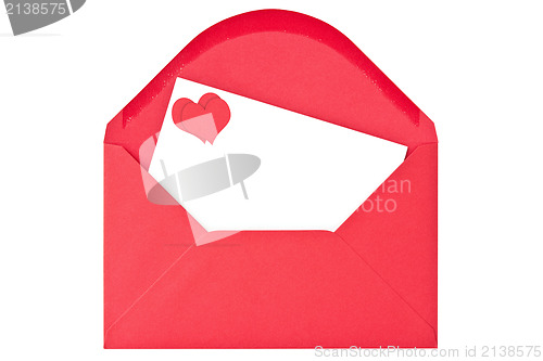 Image of Envelope with love letter