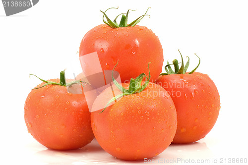 Image of heap of fresh tomatoes