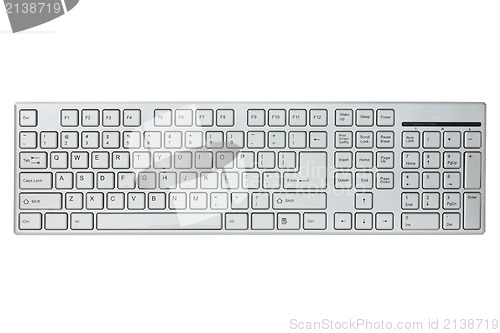 Image of Modern computer keyboard