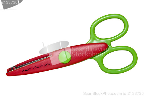 Image of colourful scissors 