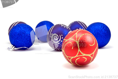 Image of christmas baubles