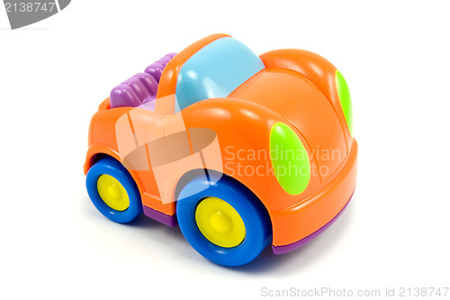 Image of vivid plastic car