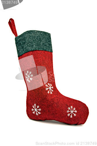 Image of red christmas sock