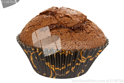 Image of Fresh chocolate muffin