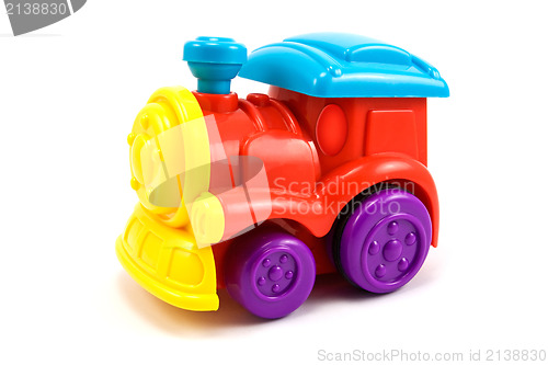 Image of Train locomotive colorful toy 