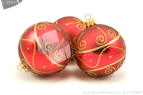 Image of decorative christmas balls