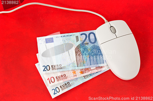 Image of Making money online concept