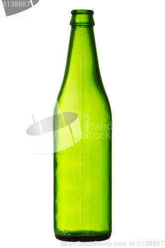 Image of green beer bottle