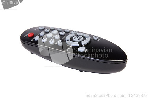 Image of black remote control