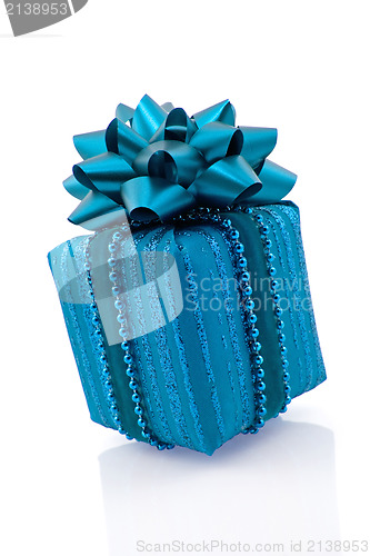 Image of blue gift