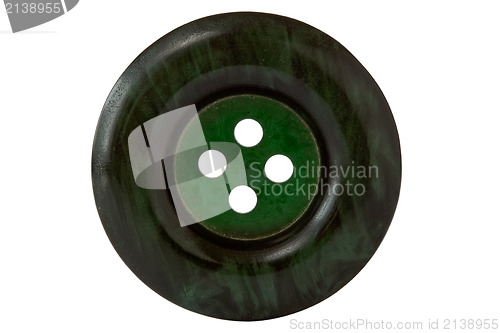 Image of dark green clothes button