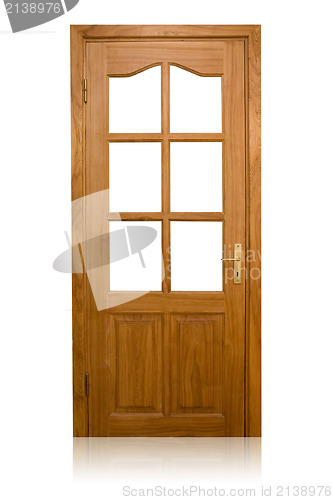 Image of decor wooden door