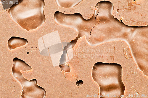 Image of milk chocolate texture