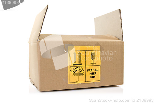 Image of Labeled Shipping Box