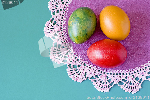 Image of easter eggs