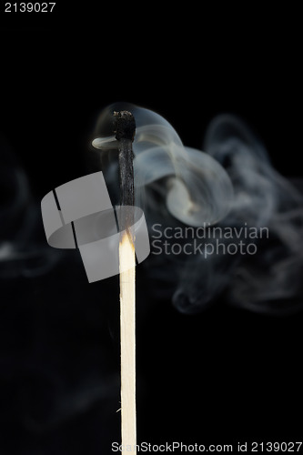 Image of Smoke from a match