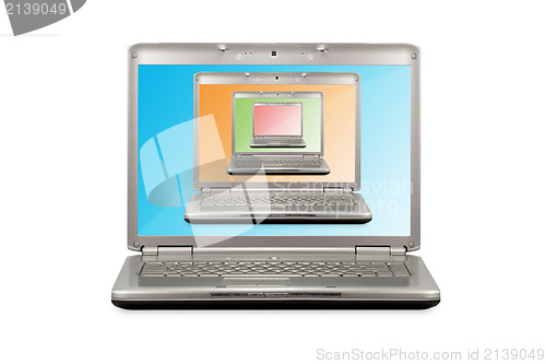 Image of computer technology concept