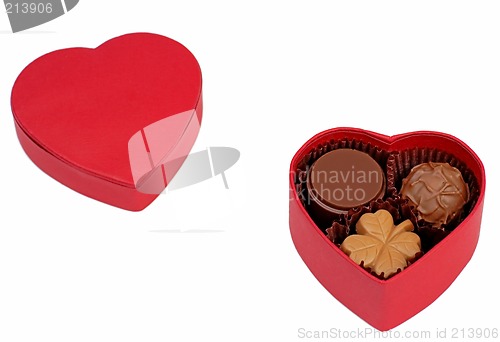 Image of Valentine chocolate box