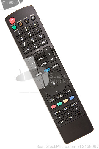 Image of TV remote control