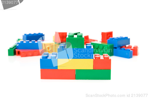 Image of colorful plastic toys 