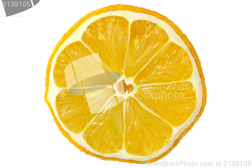 Image of Slice of dry lemon