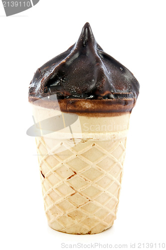 Image of Chocolate ice cream 