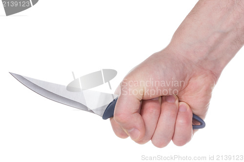 Image of Knife in hand