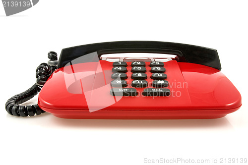 Image of Red telephone 