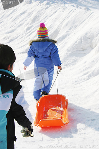 Image of Winter in the snow