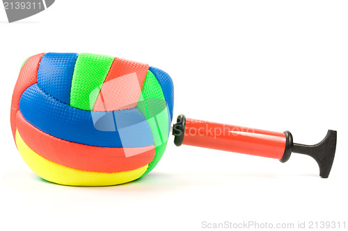 Image of Air pump and color ball