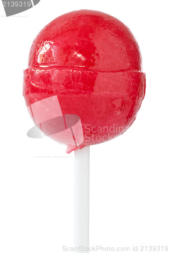 Image of Red lollipop