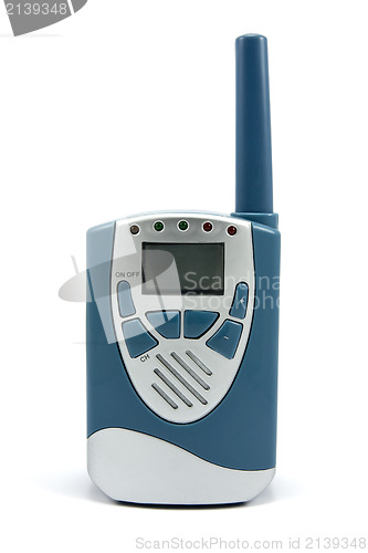 Image of Portable walkie talkie radio