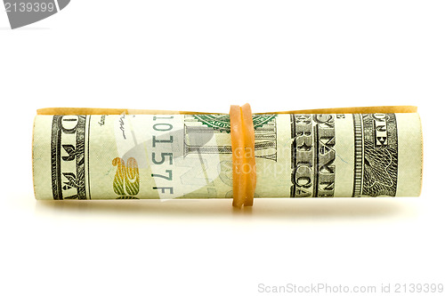 Image of american money's roll