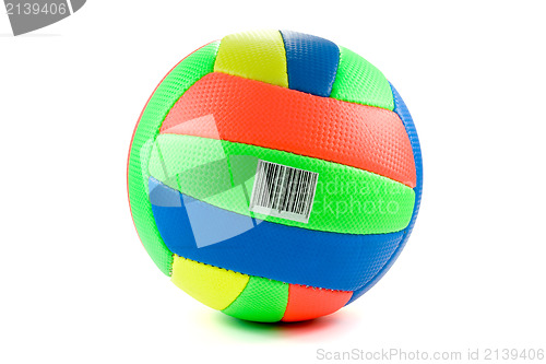 Image of color volleyball ball