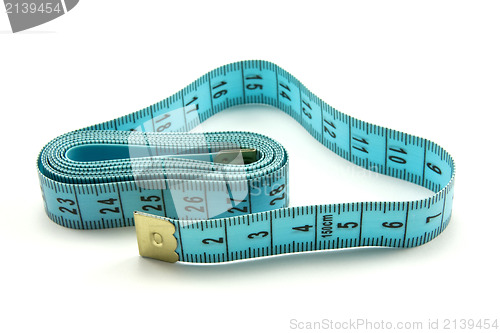 Image of blue measure tape