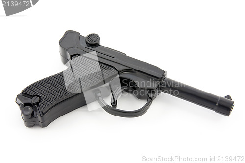 Image of black plastic gun