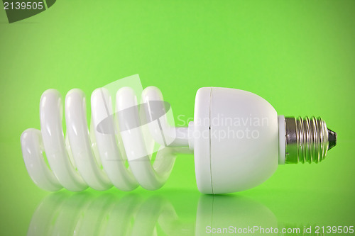 Image of Energy efficient light bulb 