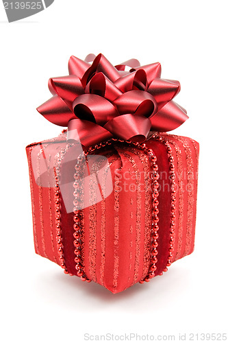 Image of gift box with bow