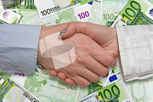 Image of Eurozone deal concept