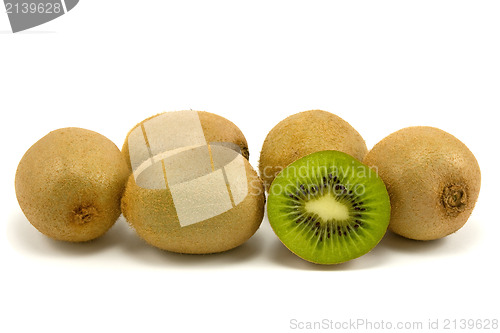 Image of fresh kiwi fruits 