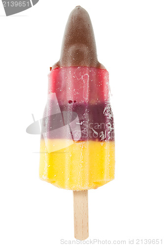 Image of  ice cream pop isolated on white