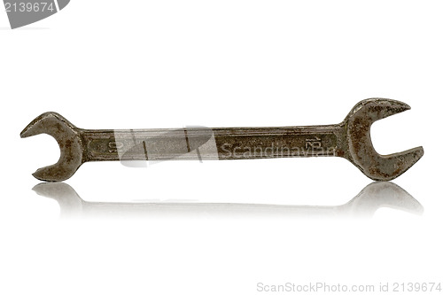 Image of rusty spanner